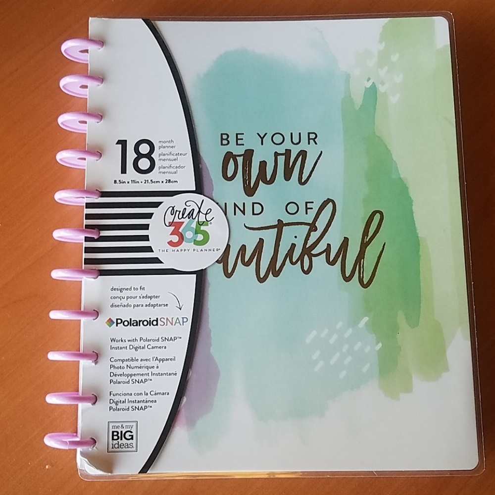 18 month happy planner big size